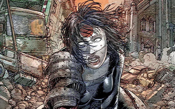 Comic Katana (DC Comics) HD Desktop Wallpaper | Background Image