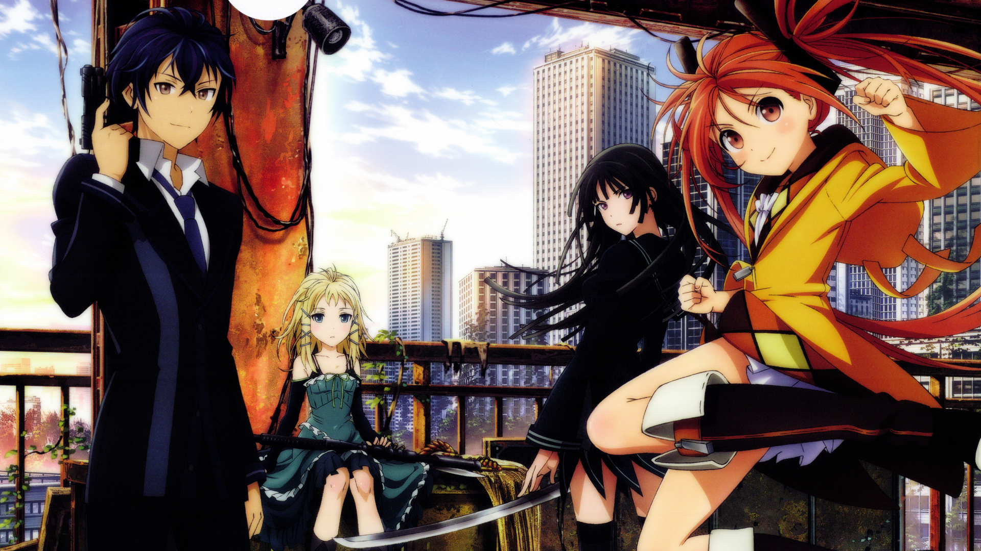 Assistir Black Bullet - Episódio 001 Online em HD - AnimesROLL