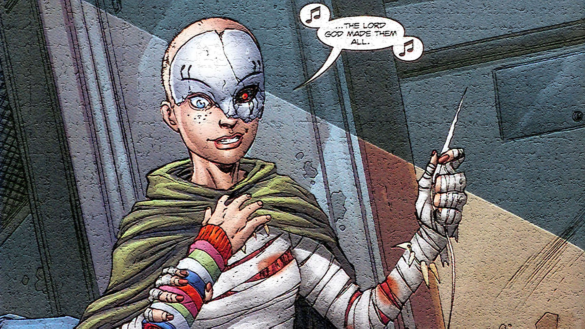 Download Comic Hack/Slash HD Wallpaper