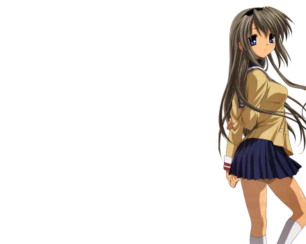 Tomoyo Sakagami Anime Clannad HD Desktop Wallpaper | Background Image