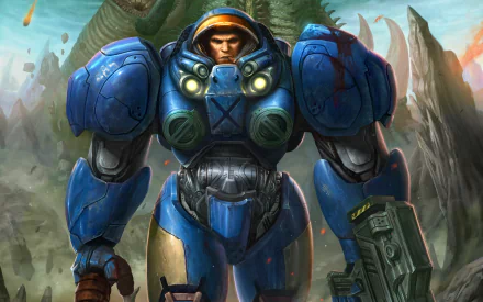 video game Starcraft II HD Desktop Wallpaper | Background Image
