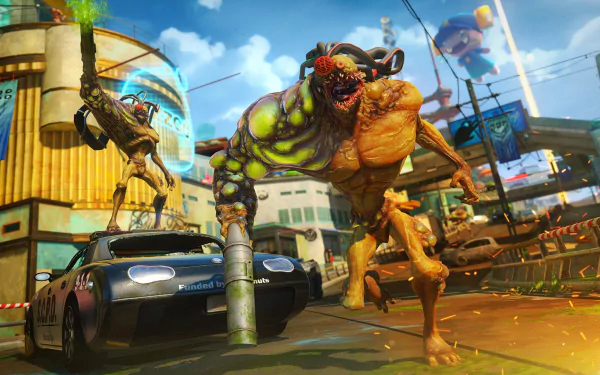 video game Sunset Overdrive HD Desktop Wallpaper | Background Image