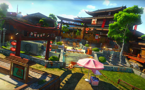 video game Sunset Overdrive HD Desktop Wallpaper | Background Image