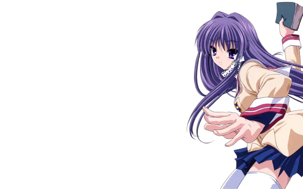 Kyou Fujibayashi Anime Clannad HD Desktop Wallpaper | Background Image