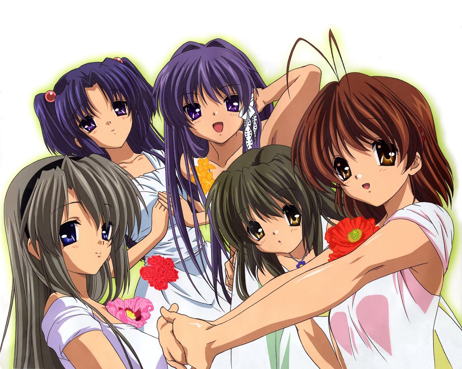 clannad-personagens de desenho animado HD wallpaper Visualização