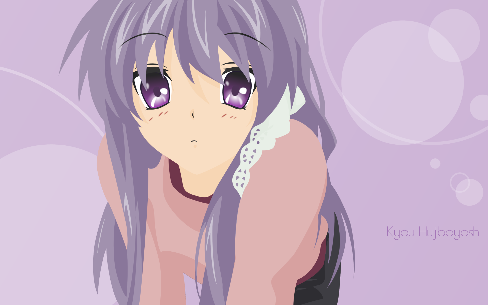 Download Kyou Fujibayashi Anime Clannad HD Wallpaper