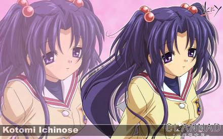 Kotomi Ichinose Anime Clannad HD Desktop Wallpaper | Background Image