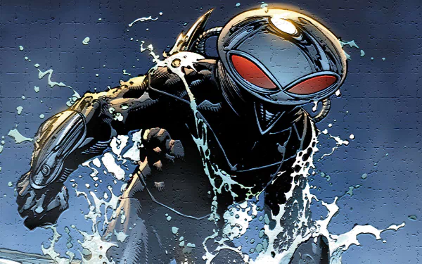 Black Manta Comic Aquaman HD Desktop Wallpaper | Background Image