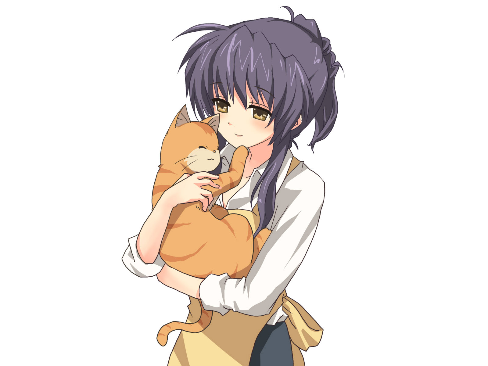 sunohara youhei and sagara misae (clannad)