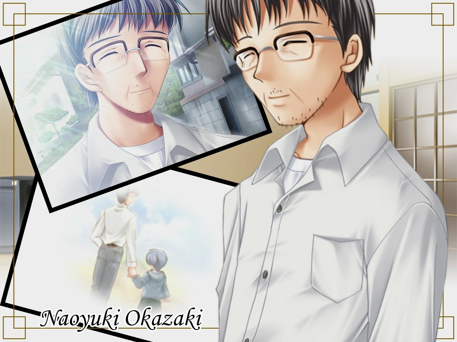 Download Naoyuki Okazaki Anime Clannad Wallpaper