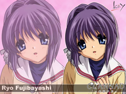 Ryou Fujibayashi Anime Clannad HD Desktop Wallpaper | Background Image
