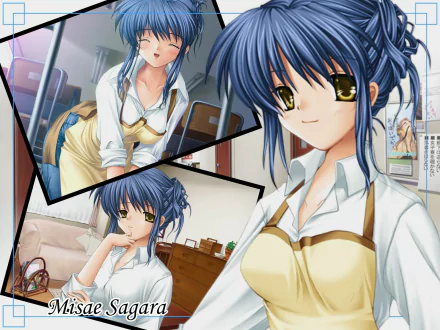 Misae Sagara Anime Clannad HD Desktop Wallpaper | Background Image