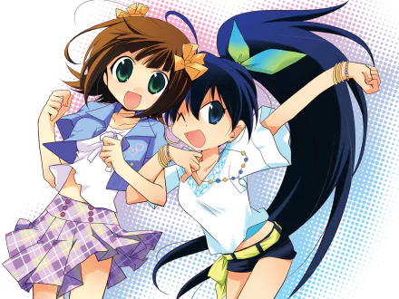 Hibiki Ganaha Haruka Amami Anime The iDOLM@STER HD Desktop Wallpaper | Background Image