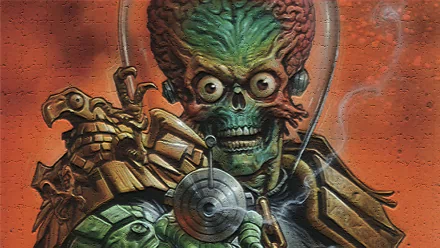 Comic mars attacks judge dredd HD Desktop Wallpaper | Background Image