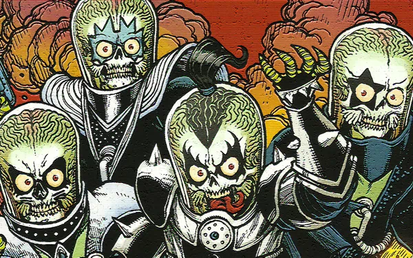 Mars Attacks Kiss Wallpapers