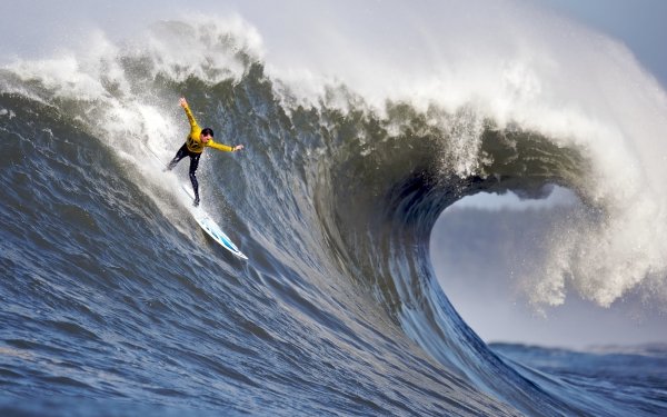 Sports Surfing Wave Water Surfer Sea HD Wallpaper | Background Image