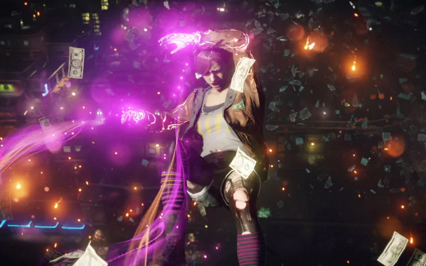 video game inFAMOUS: First Light HD Desktop Wallpaper | Background Image