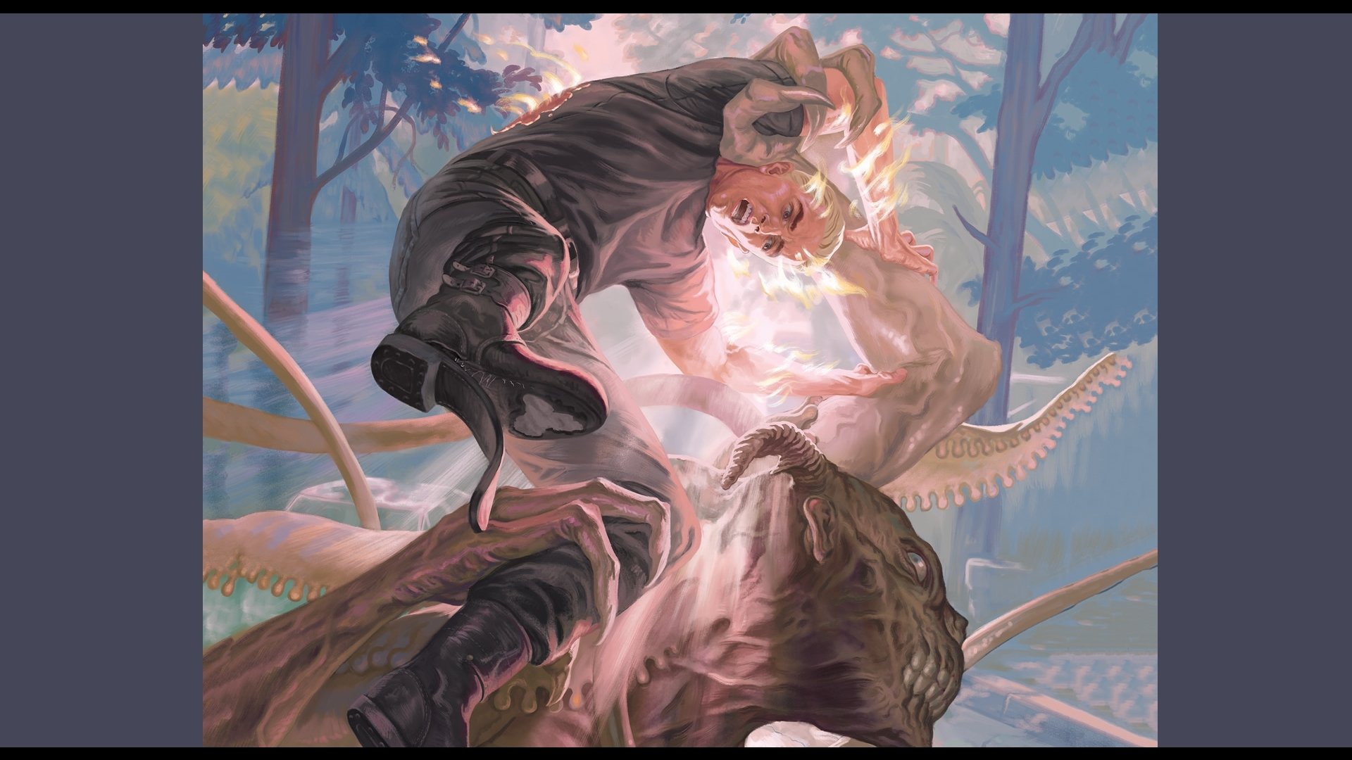 Download Comic Spikes HD Wallpaper