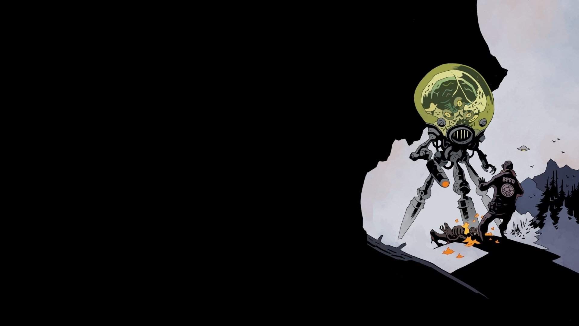 Download Comic B.P.R.D. HD Wallpaper