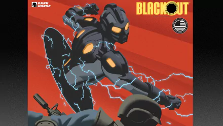 Comic Blackout HD Desktop Wallpaper | Background Image