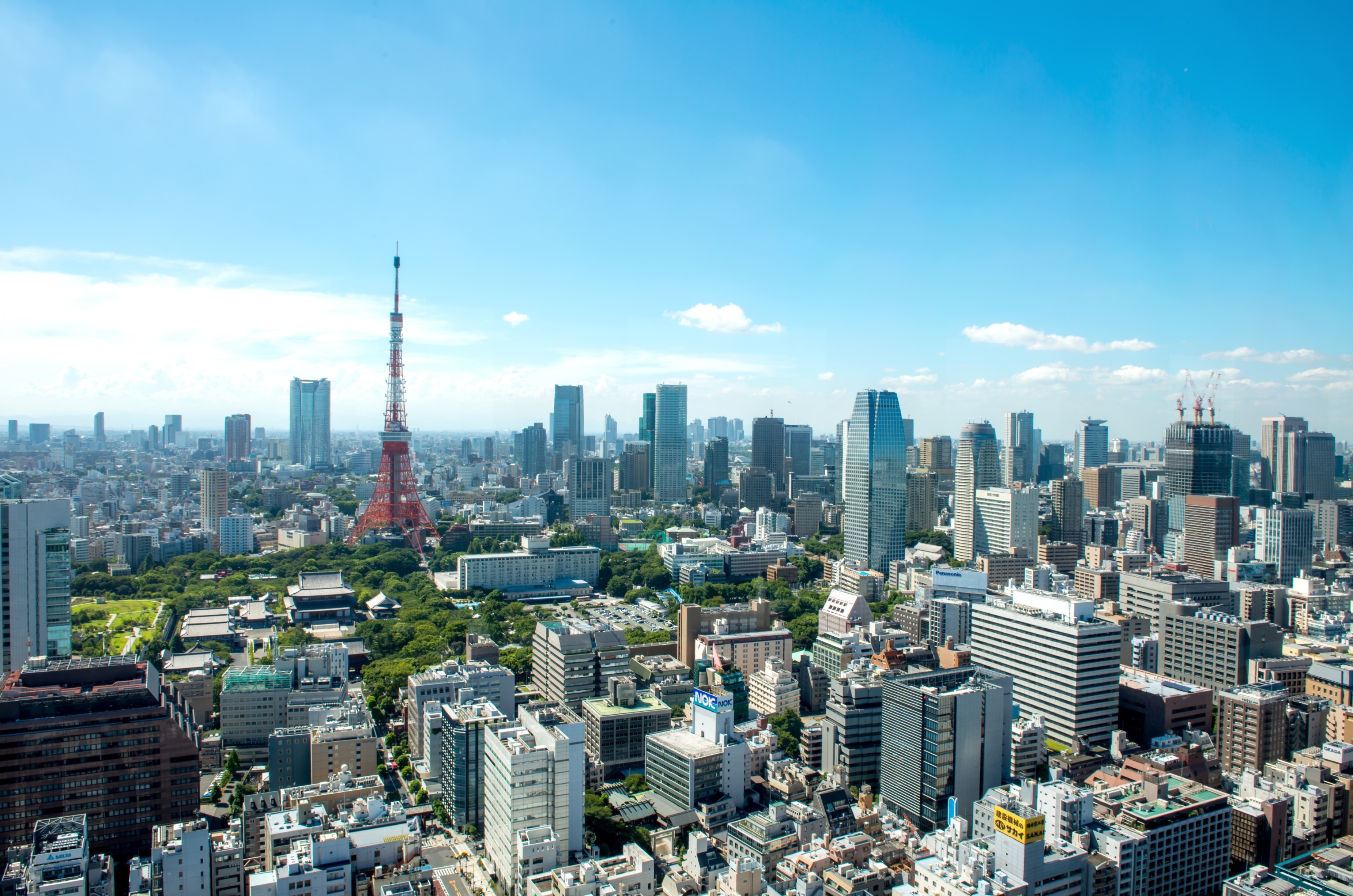 Tokyo Cityscape Stunning HD Wallpaper Of Iconic Skyscrapers
