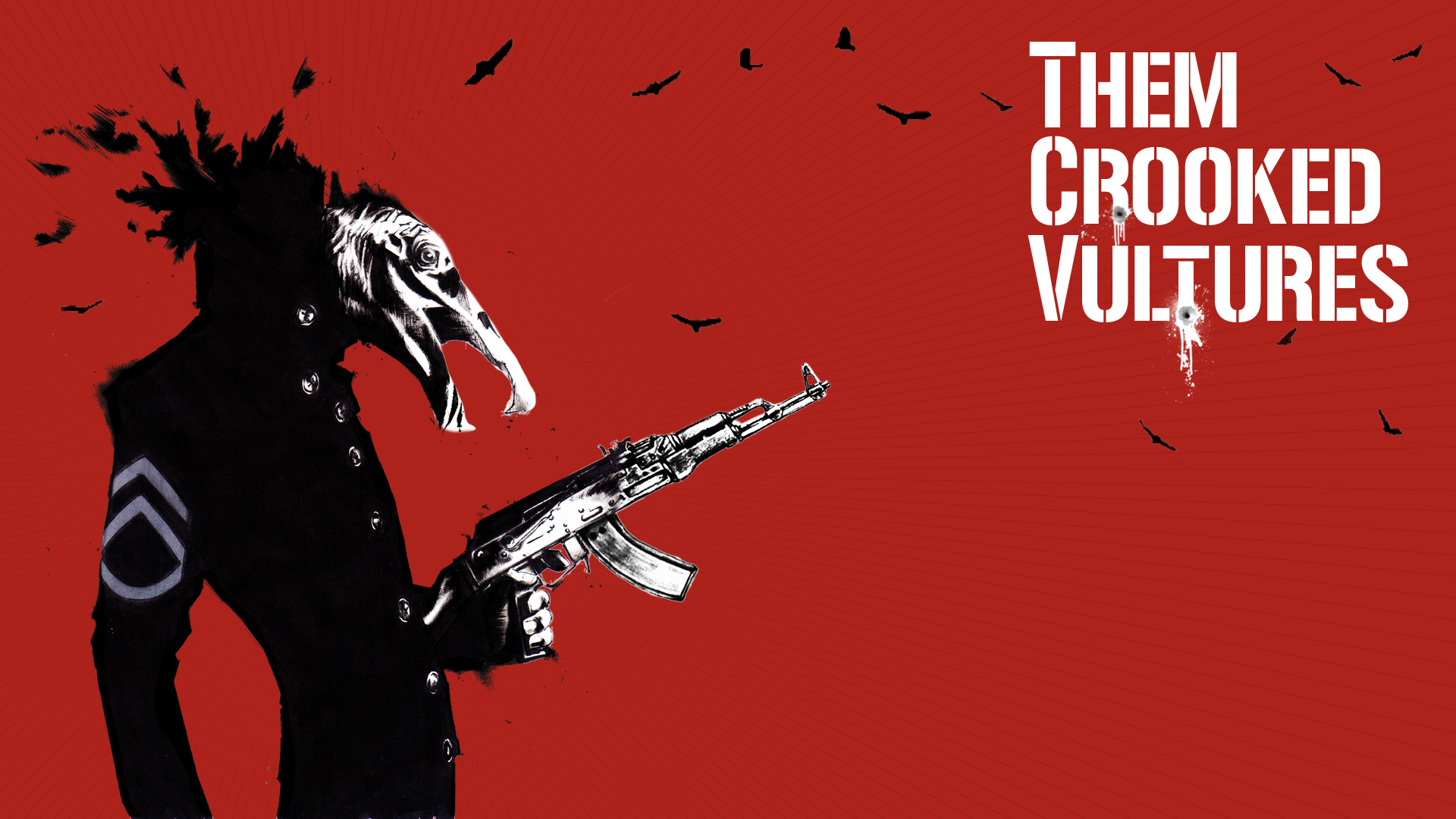 Download Music Them Crooked Vultures HD Wallpaper