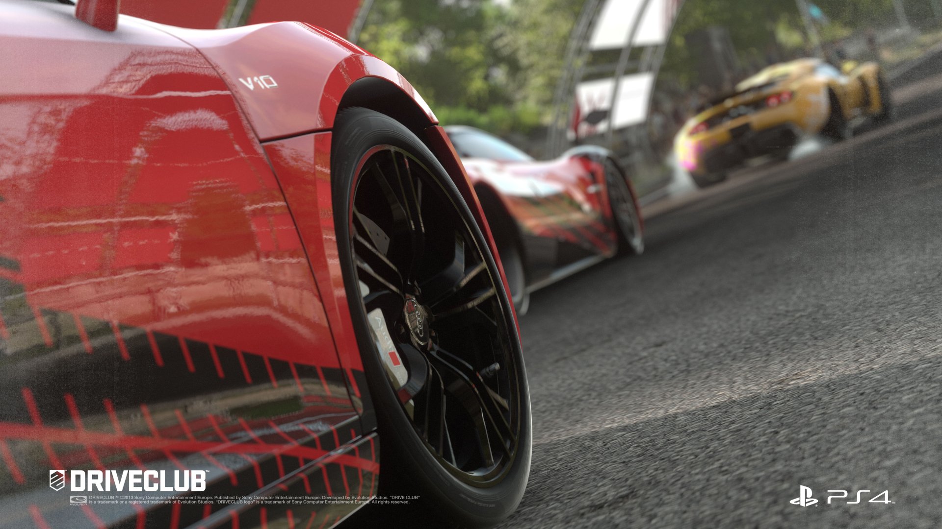 Download wallpaper Drift, game, PS4, Driveclub, section games in resolution  1920x1080