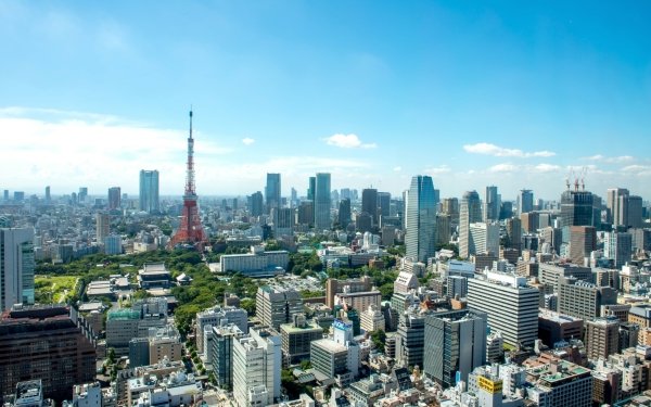 Man Made Tokyo Cities Japan City Cityscape Building Skyscraper HD Wallpaper | Background Image