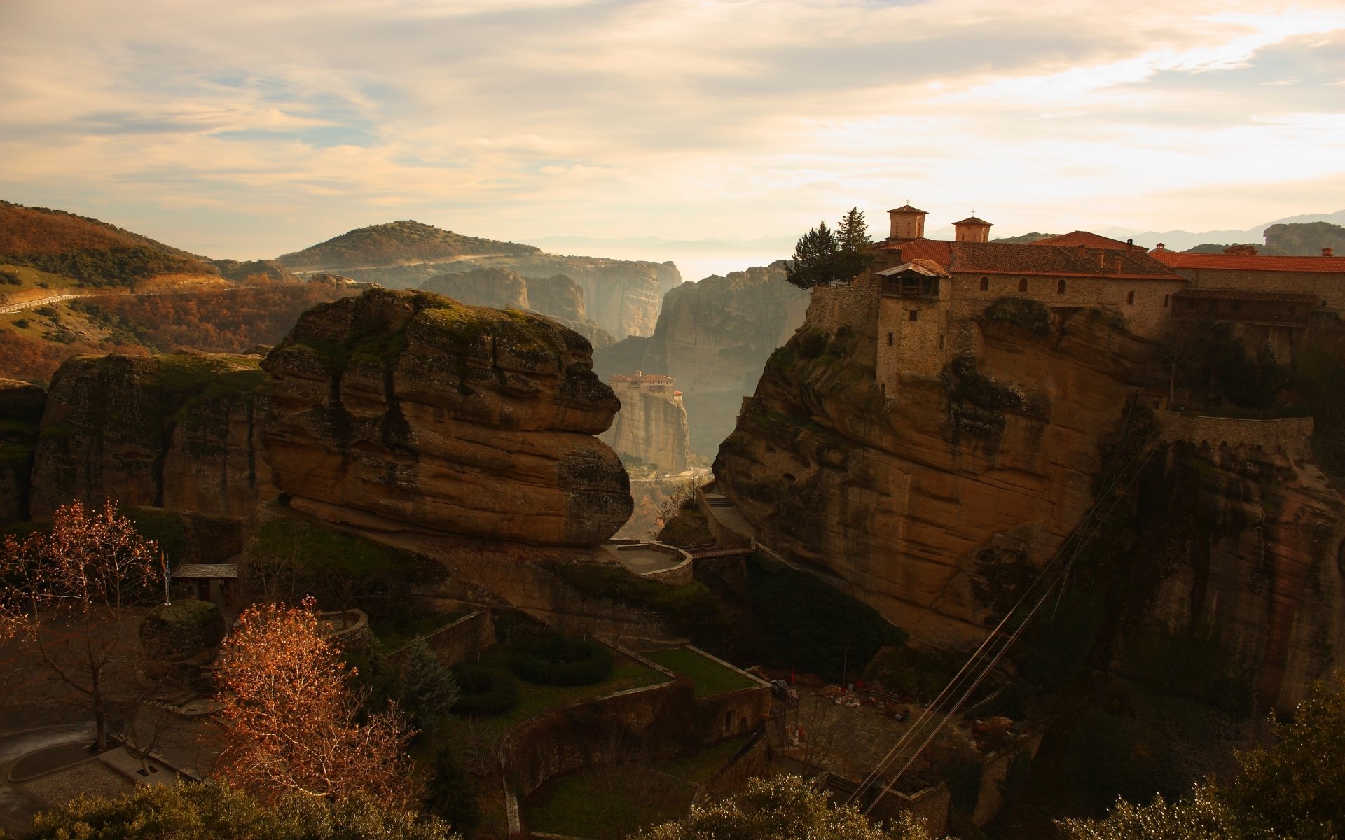 Download Religious Meteora HD Wallpaper