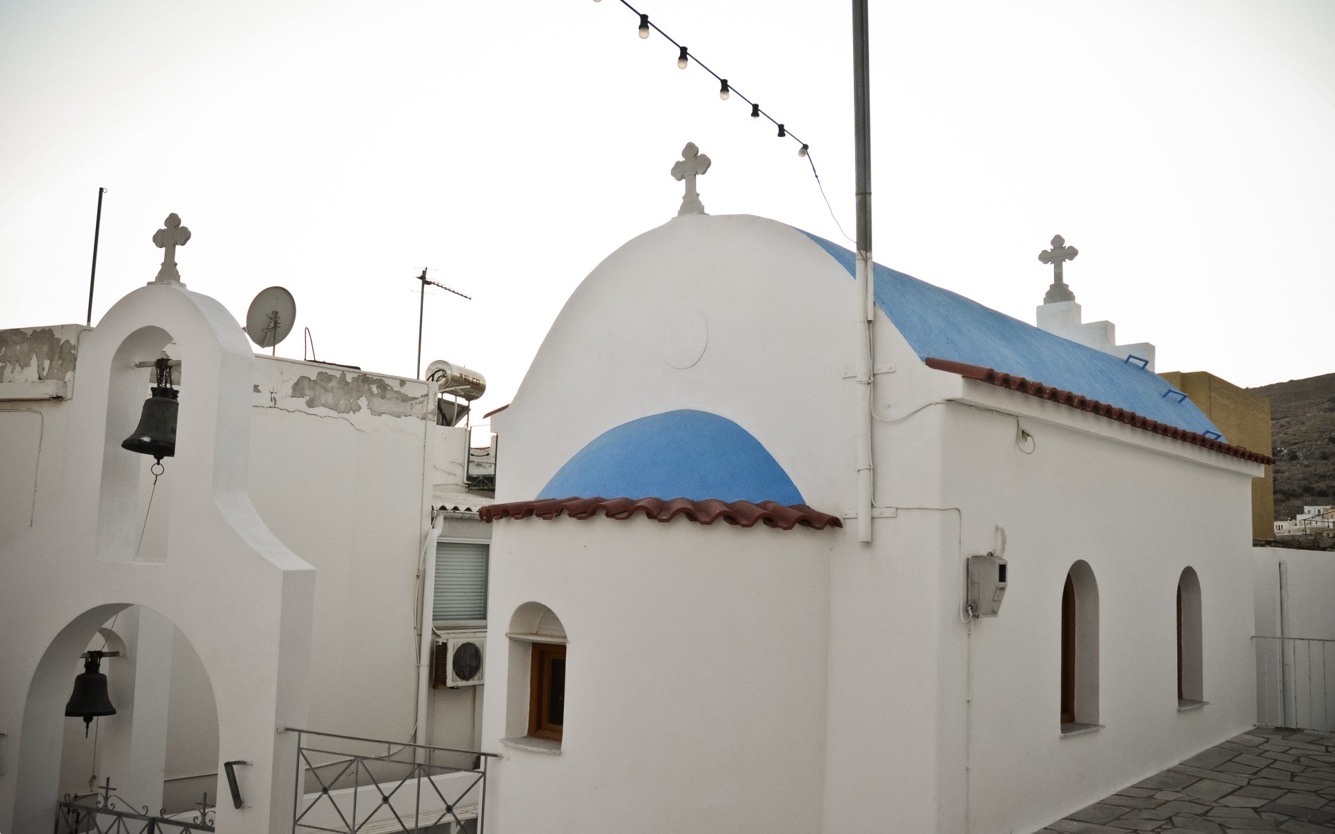 Download Man Made Ermoupoli HD Wallpaper