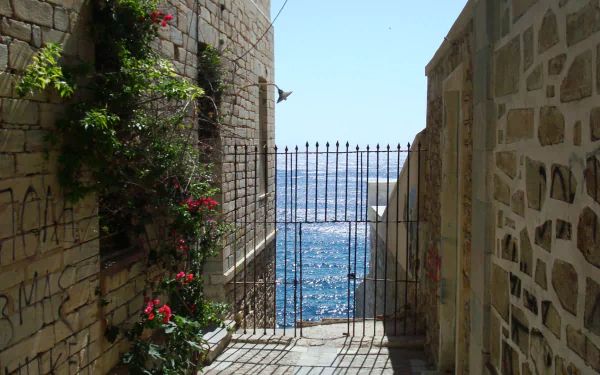 man made Ermoupoli HD Desktop Wallpaper | Background Image