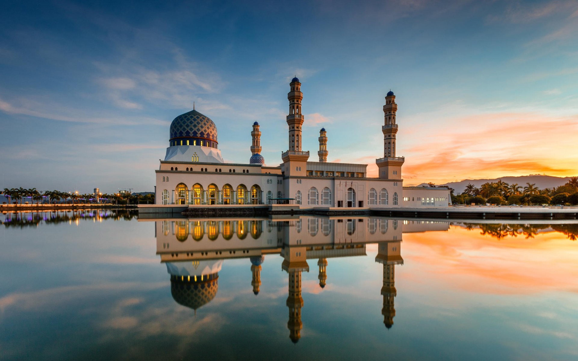 Kota Kinabalu City Mosque HD Wallpapers and Backgrounds