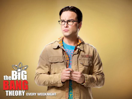 Johnny Galecki Leonard Hofstadter TV Show The Big Bang Theory HD Desktop Wallpaper | Background Image
