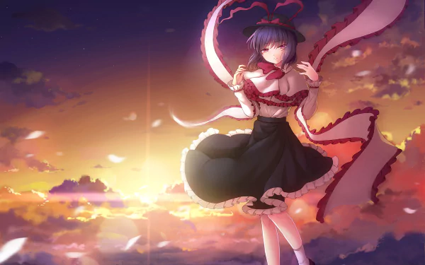 Iku Nagae Anime Touhou HD Desktop Wallpaper | Background Image