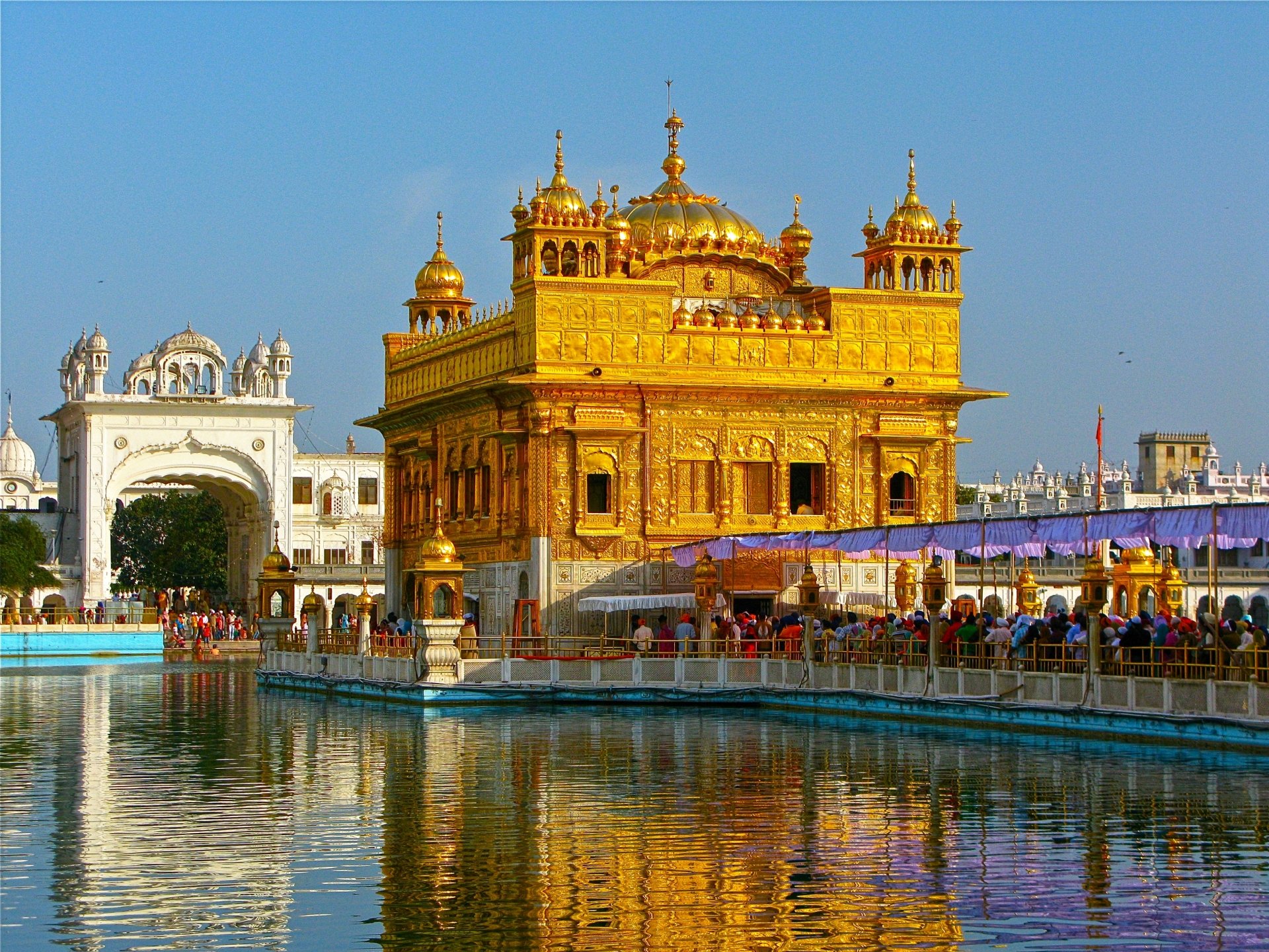 Harmandir Sahib Golden Temple 4K Ultra HD Wallpaper 4000x3000 