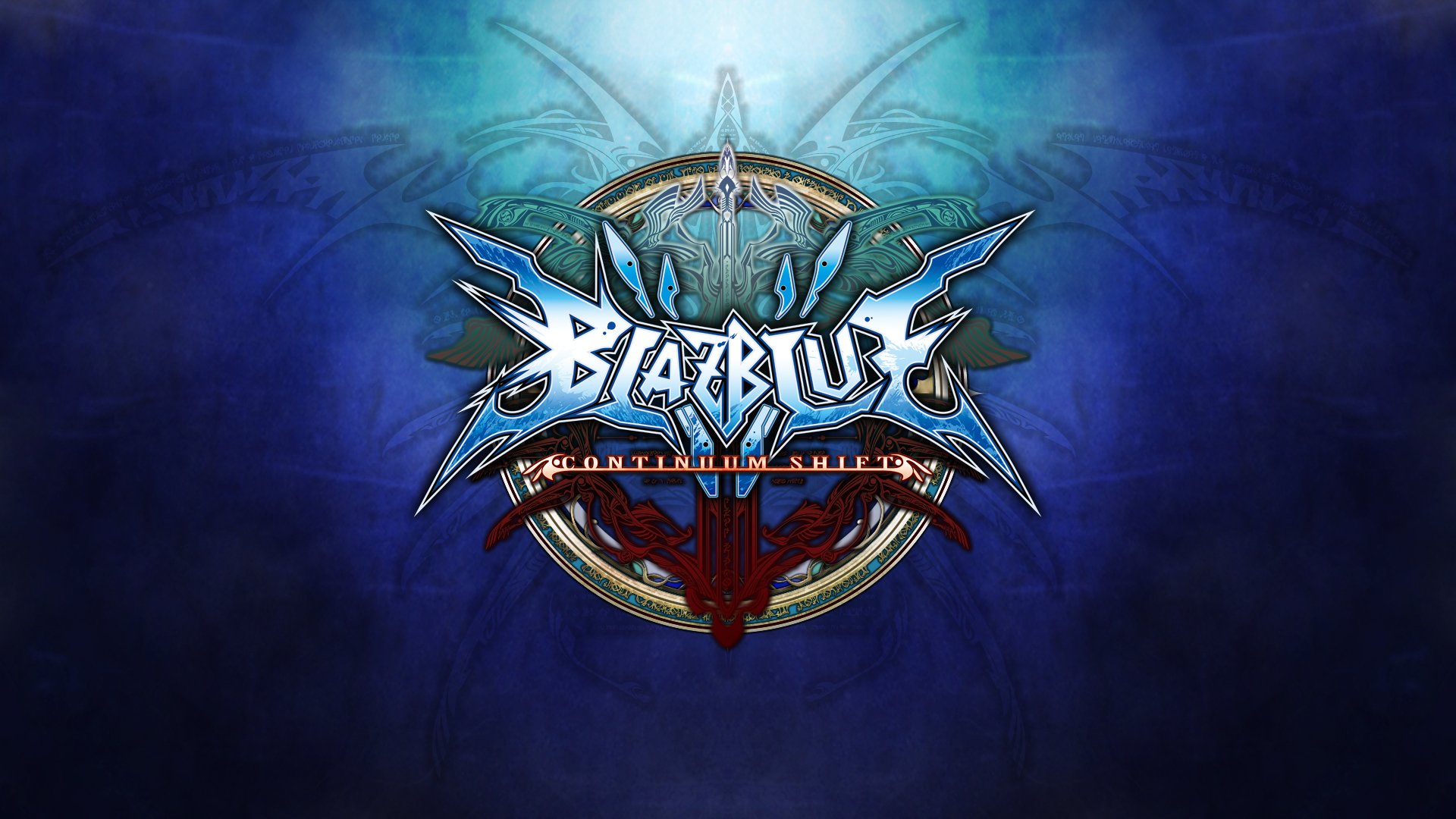 Download Logo Blazblue Video Game BlazBlue: Continuum Shift HD Wallpaper