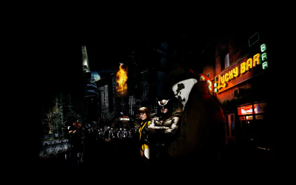 Silk Spectre Nite Owl Rorschach movie Watchmen HD Desktop Wallpaper | Background Image