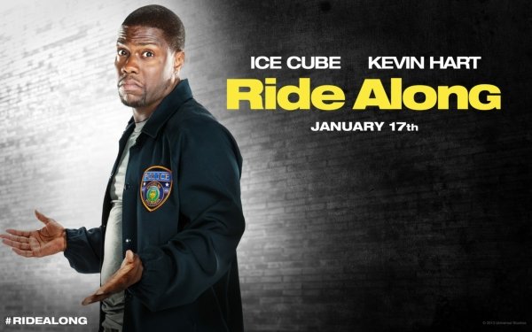 Movie Ride Along Cop Kevin Hart Police HD Wallpaper | Background Image