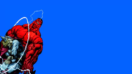 Comic Red Hulk HD Desktop Wallpaper | Background Image