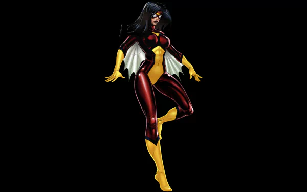 Comic Spider-Woman HD Desktop Wallpaper | Background Image