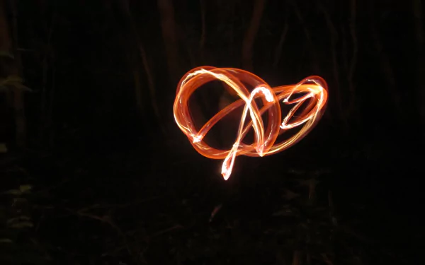 photography Fire juggling HD Desktop Wallpaper | Background Image