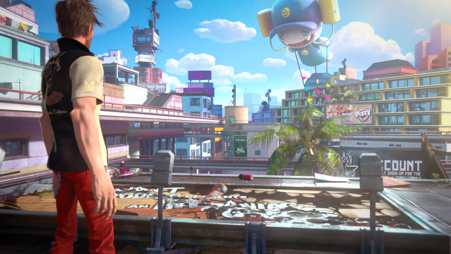 Sunset Overdrive Wallpaper  Sunset overdrive, Sunset city, Sunset