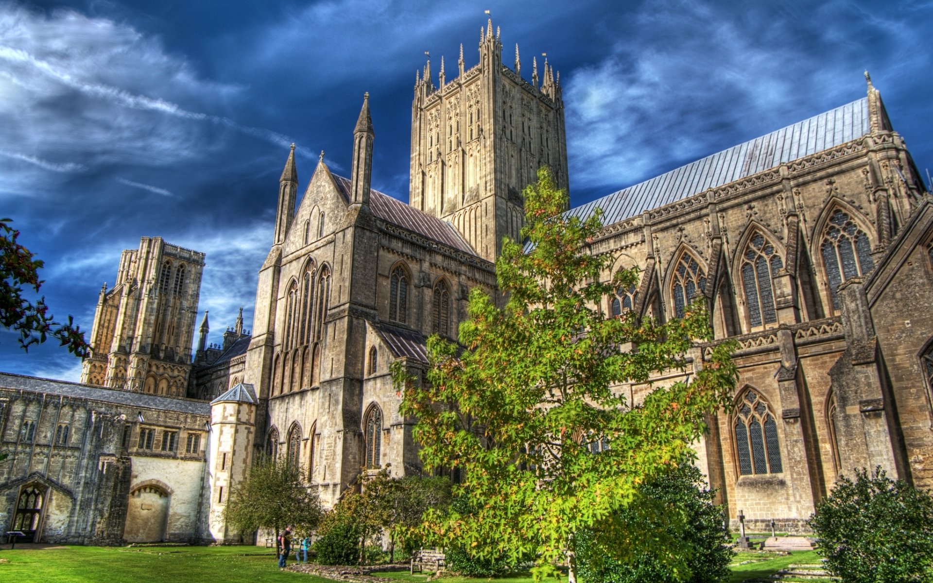 Download Religious Wells Cathedral HD Wallpaper