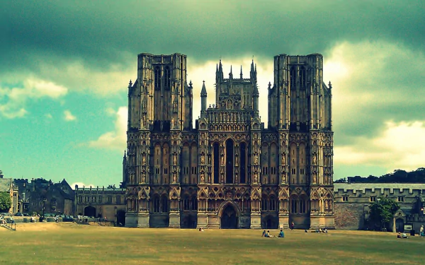 religious Wells Cathedral HD Desktop Wallpaper | Background Image