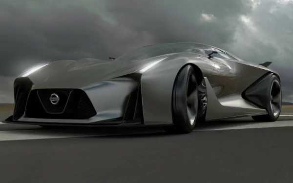 dark vehicle Nissan Concept HD Desktop Wallpaper | Background Image