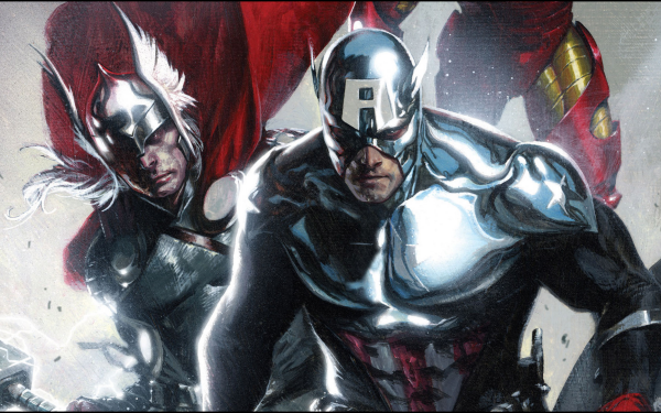 Comics Avengers The Avengers Thor Captain America HD Wallpaper | Background Image