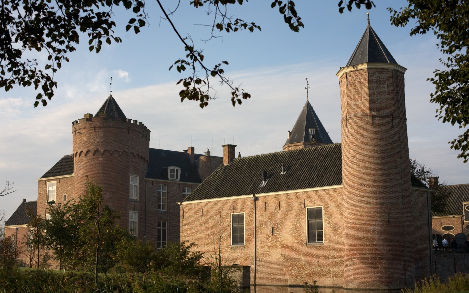 Download Man Made Westhove Castle HD Wallpaper