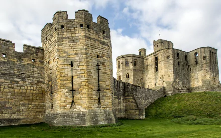 man made warkworth castle HD Desktop Wallpaper | Background Image