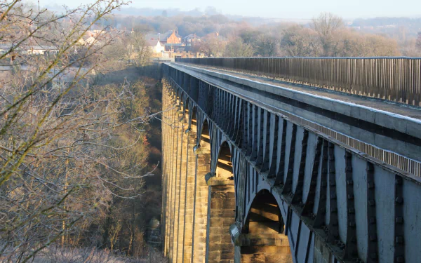 man made Pontcysyllte Aqueduct HD Desktop Wallpaper | Background Image