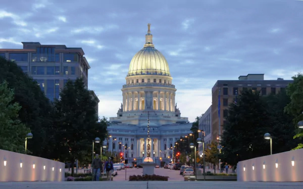 man made Wisconsin State Capitol HD Desktop Wallpaper | Background Image